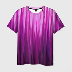 Мужская футболка Фиолетово-черные краски