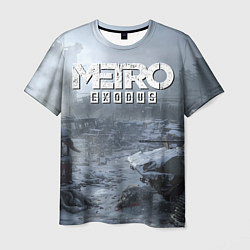 Мужская футболка Metro Exodus: Cold Winter