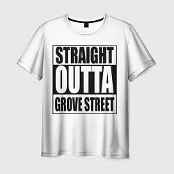 Мужская футболка Straight Outta Grove Street