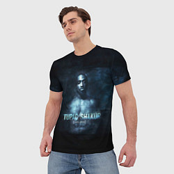 Футболка мужская Tupac Shakur 1971-1996, цвет: 3D-принт — фото 2