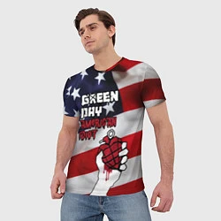 Футболка мужская Green Day American Idiot, цвет: 3D-принт — фото 2
