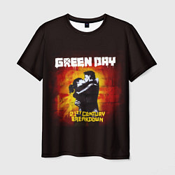 Мужская футболка Поцелуй Green Day