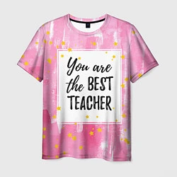 Мужская футболка Лучший учитель