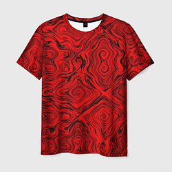 Футболка мужская Tie-Dye red, цвет: 3D-принт