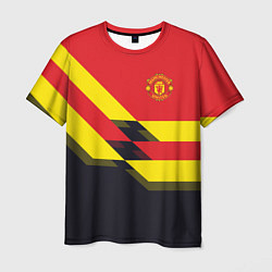 Футболка мужская Man UTD FC: Black style, цвет: 3D-принт