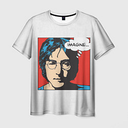 Мужская футболка John Lennon: Imagine