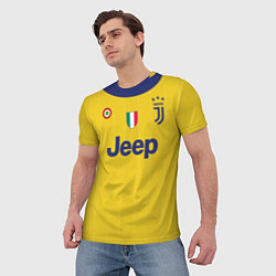 Футболка мужская Juventus FC: Dybala Guest 17/18, цвет: 3D-принт — фото 2