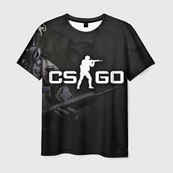 Футболка мужская CS:GO SWAT, цвет: 3D-принт