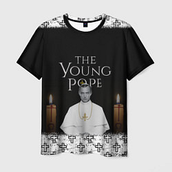 Мужская футболка Молодой Папа Римский