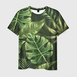 Мужская футболка Доисторический лес