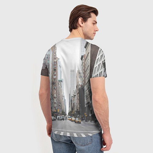 Мужская футболка Nirvana City / 3D-принт – фото 4
