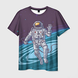 Мужская футболка Привет из космоса