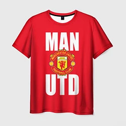 Футболка мужская Man Utd, цвет: 3D-принт