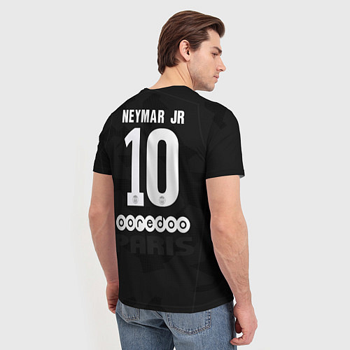 Мужская футболка Neymar PSG / 3D-принт – фото 4