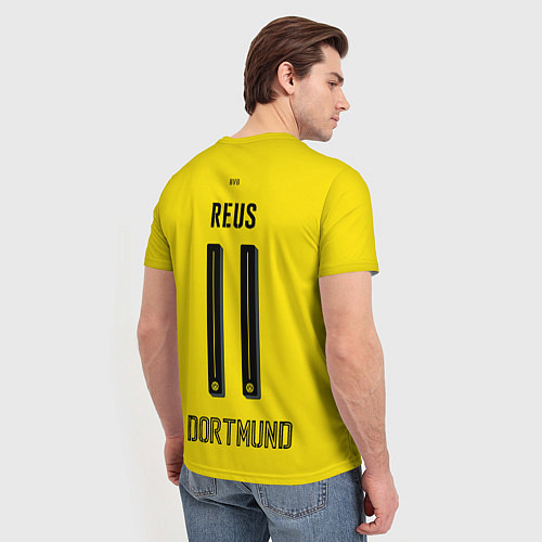 Мужская футболка BVB FC: Rois Home 17/18 / 3D-принт – фото 4