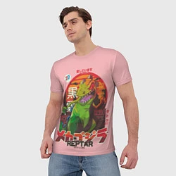Футболка мужская Godzilla Reptar, цвет: 3D-принт — фото 2