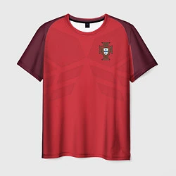 Футболка мужская Сборная Португалии: ЧМ-2018, цвет: 3D-принт