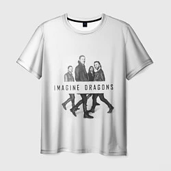 Футболка мужская Imagine Dragons: White, цвет: 3D-принт