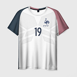 Футболка мужская Сборная Франции: Погба ЧМ-2018, цвет: 3D-принт