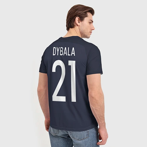 Мужская футболка Сборная Аргентины: Диабола ЧМ-2018 / 3D-принт – фото 4