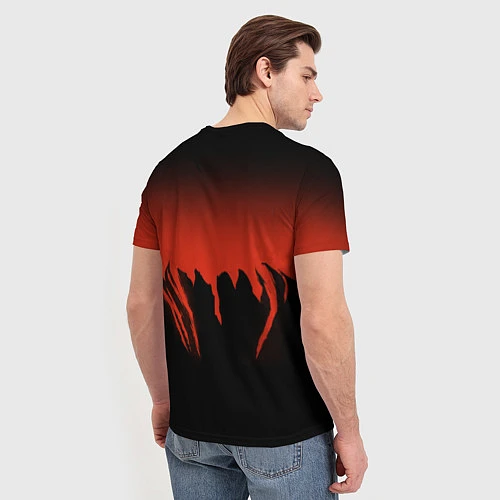 Мужская футболка Джон Крамер / 3D-принт – фото 4