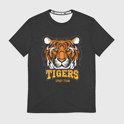Футболка мужская TIGERS(SPORT TEAM), цвет: 3D-принт