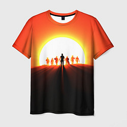 Мужская футболка Redemption Sunset