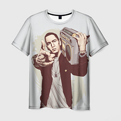 Мужская футболка Eminem: Street Music