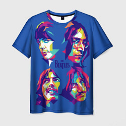 Мужская футболка The Beatles: Faces