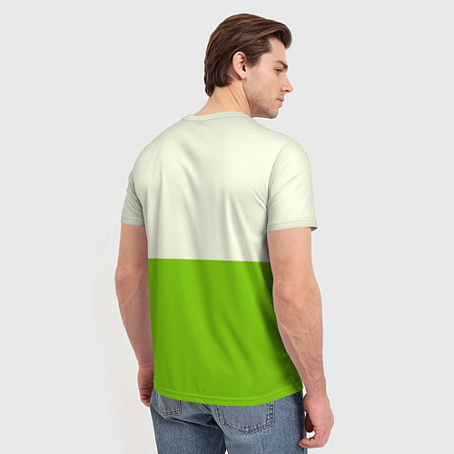 Мужская футболка Символ теннисиста / 3D-принт – фото 4