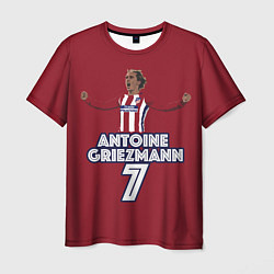 Футболка мужская Antoine Griezmann 7 цвета 3D-принт — фото 1