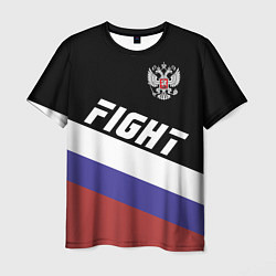Мужская футболка Fight Russia