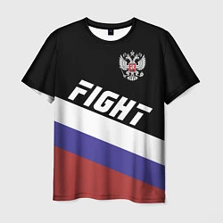 Мужская футболка Fight Russia