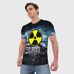 Футболка мужская S.T.A.L.K.E.R: Паша, цвет: 3D-принт — фото 2