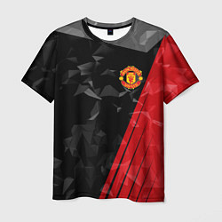 Мужская футболка FC Manchester United: Abstract