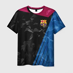 Мужская футболка FC Barcelona: Abstract