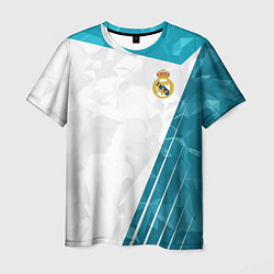 Мужская футболка FC Real Madrid: Abstract