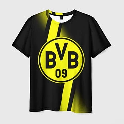 Футболка мужская FC Borussia Dortmund: Storm, цвет: 3D-принт