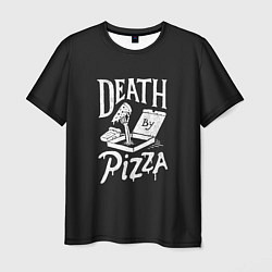 Футболка мужская Death By Pizza, цвет: 3D-принт