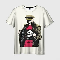 Мужская футболка Стильный Ленин
