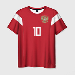 Мужская футболка Сборная России: Дзагоев ЧМ 2018