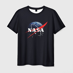 Мужская футболка NASA: Black Space
