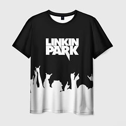 Футболка мужская Linkin Park: Black Rock, цвет: 3D-принт