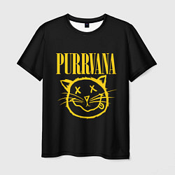 Мужская футболка Purrvana