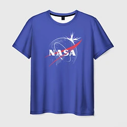 Мужская футболка NASA: Blue Space