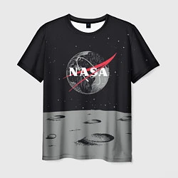 Мужская футболка NASA: Moon