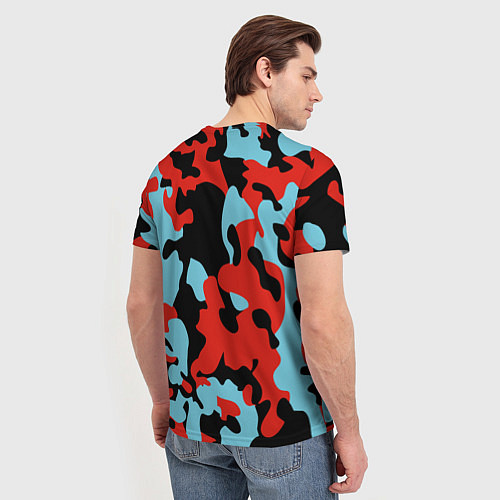 Мужская футболка TOP: Military Brand Colors / 3D-принт – фото 4