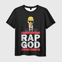 Мужская футболка Rap God Eminem