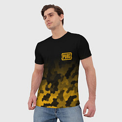 Футболка мужская PUBG: Military Honeycomb, цвет: 3D-принт — фото 2