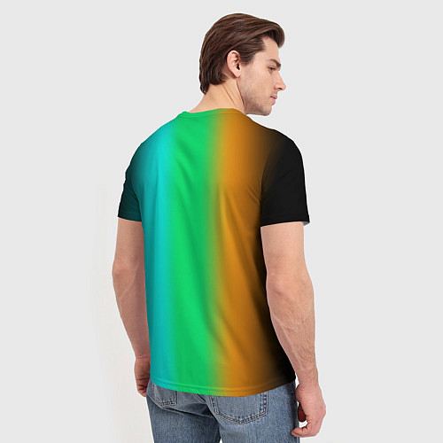 Мужская футболка Evolve Colour / 3D-принт – фото 4